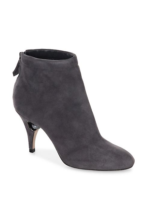 Nicholas Kirkwood - Penelope Pearl Suede Booties