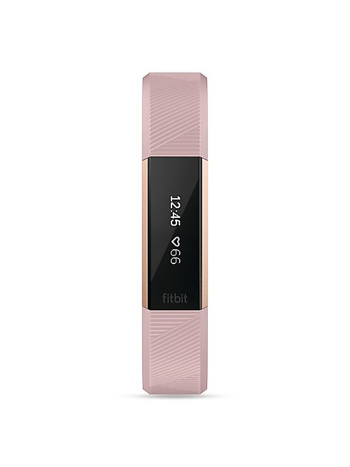 Fitbit - Alta HR? Rose Gold Series Wireless Fitness Wristband