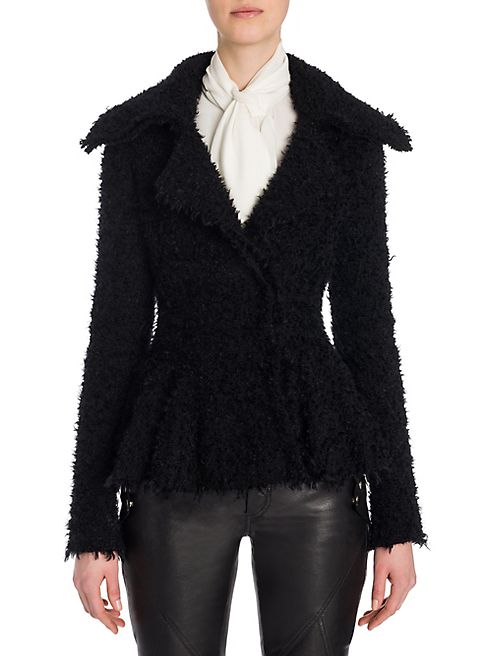 Alexander McQueen - Boucle Textured Jacket