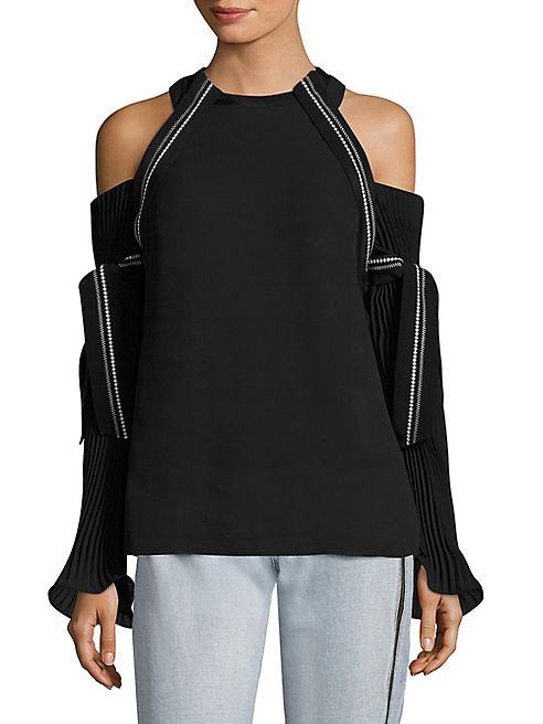 3.1 Phillip Lim - Cold Shoulder Top