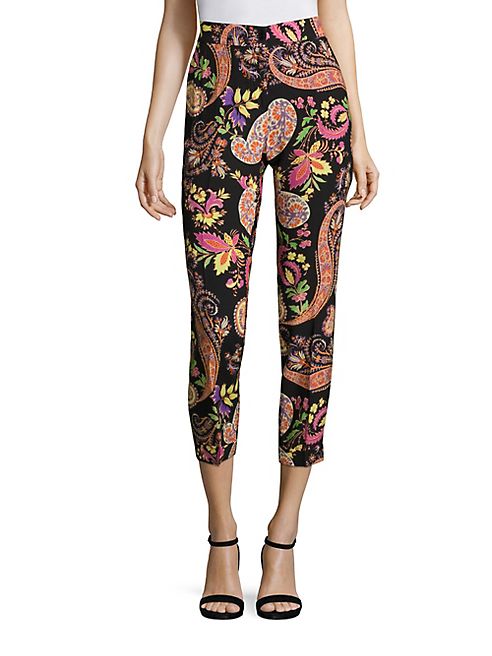 Etro - Paisley-Print Wool Pants