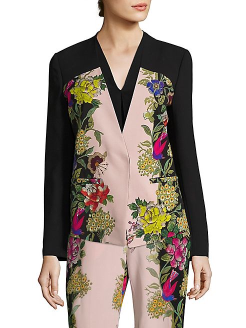 Etro - Floral-Print Short Jacket