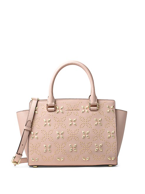 MICHAEL MICHAEL KORS - Selma Floral Microstud Satchel