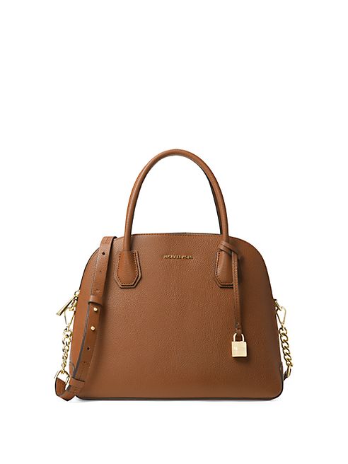 MICHAEL MICHAEL KORS - Dome Leather Satchel