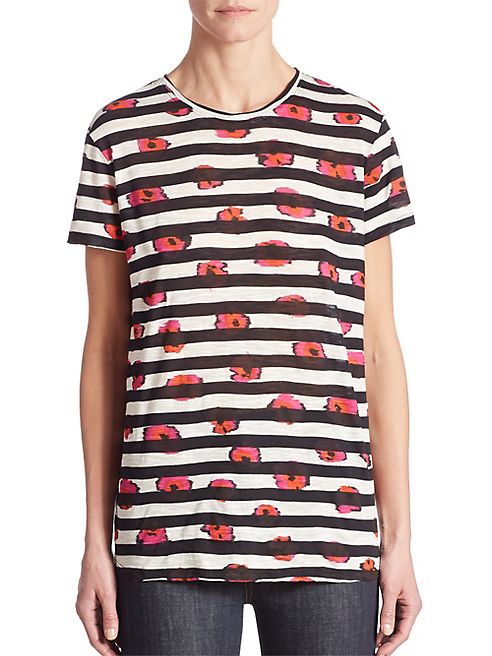 Proenza Schouler - Striped Jersey Tee