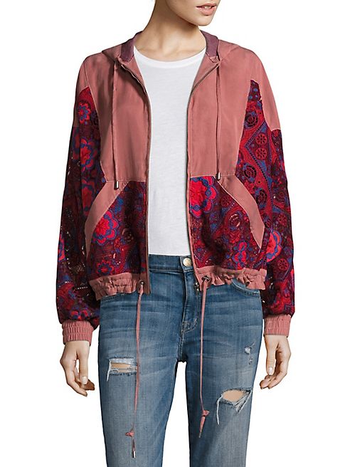 Free People - Magpie Oversize Lacey Jacket