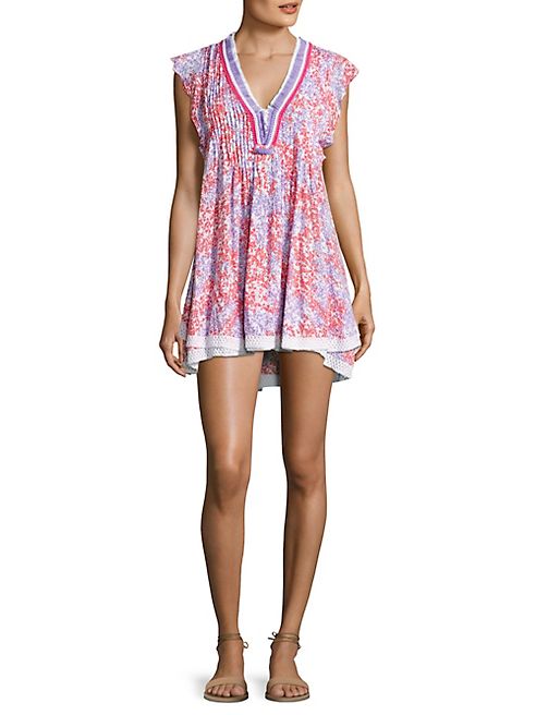 Poupette St Barth - Mini Floral Print Sasha Dress