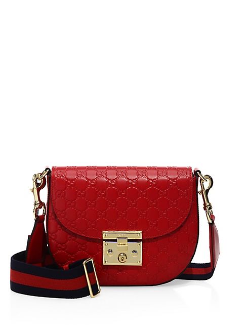 Gucci - GG Leather Shoulder Bag