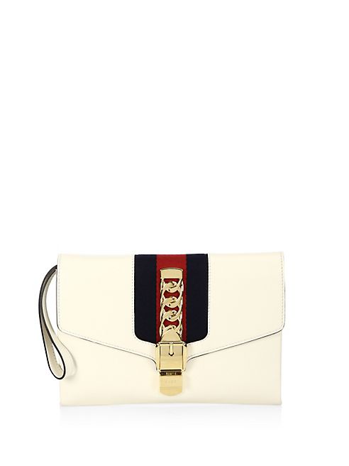 Gucci - Sylvie Leather Wristlet