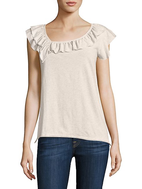 Wilt - Raw Ruffle Baby Muscle Top