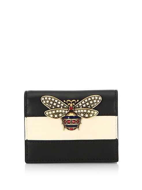 Gucci - Queen Margaret Colorblock Leather Wallet