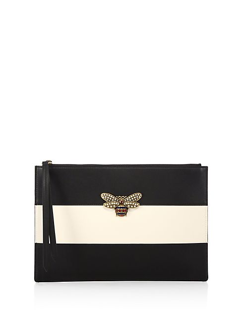 Gucci - Queen Margaret Colorblock Leather Pouch