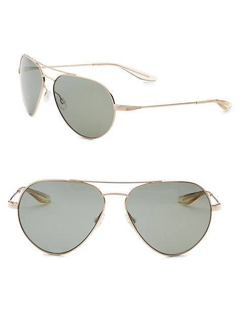 Barton Perreira - Commondore 61mm Aviator Sunglasses