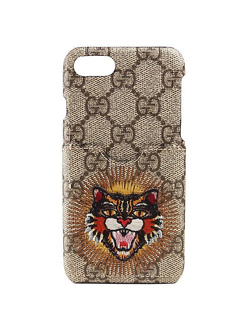 Gucci - Cat Print GG iPhone 7 Case