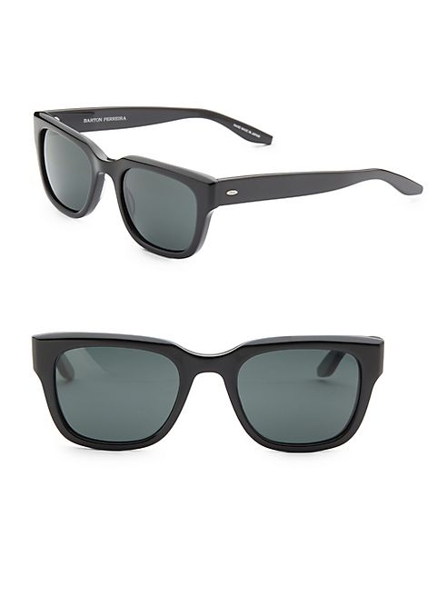 Barton Perreira - Stax 50MM Wayfarer Sunglasses