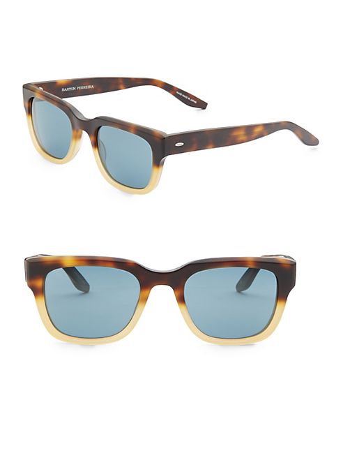 Barton Perreira - Stax 50MM Wayfarer Sunglasses