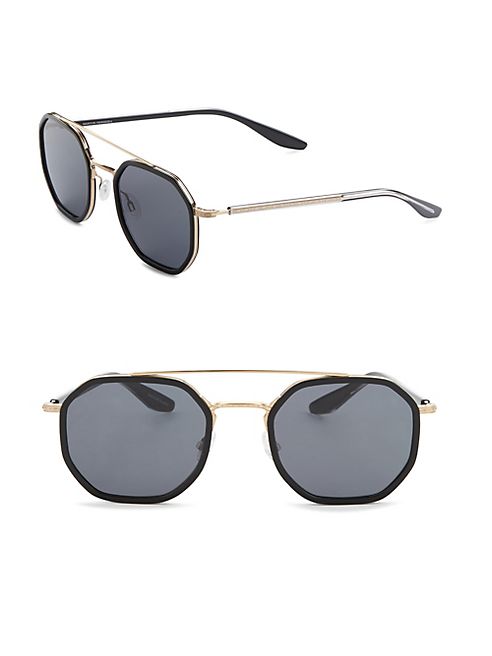 Barton Perreira - 55MM Double Bridge Sunglasses