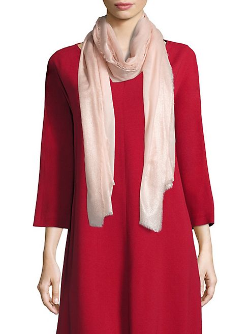 Weekend Max Mara - Lory Foulard Wool & Cashmere Ribbon Scarf