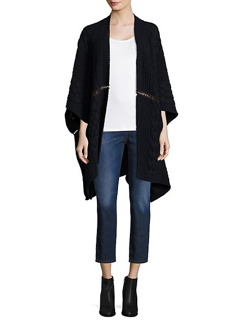 Weekend Max Mara - Zoe Cable-Knit Poncho