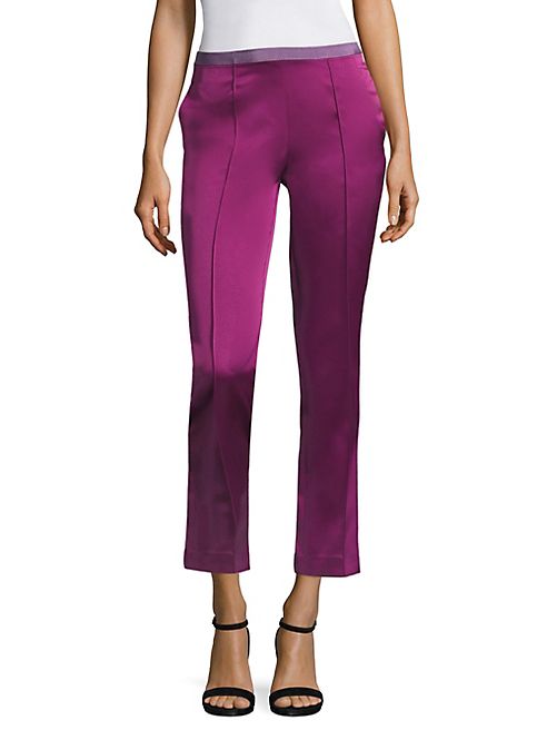 Etro - Cropped Sateen Pants