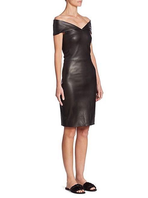 The Row - Pierre Leather Dress