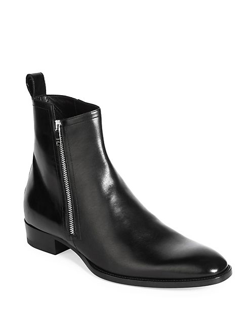 Saint Laurent - Wyatt Zippered Boots