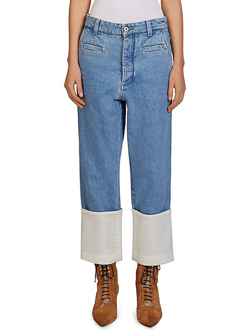 LOEWE - Cotton Fisherman Jeans