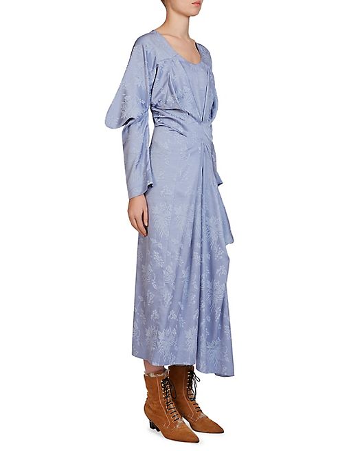 LOEWE - Draped Wool Dress