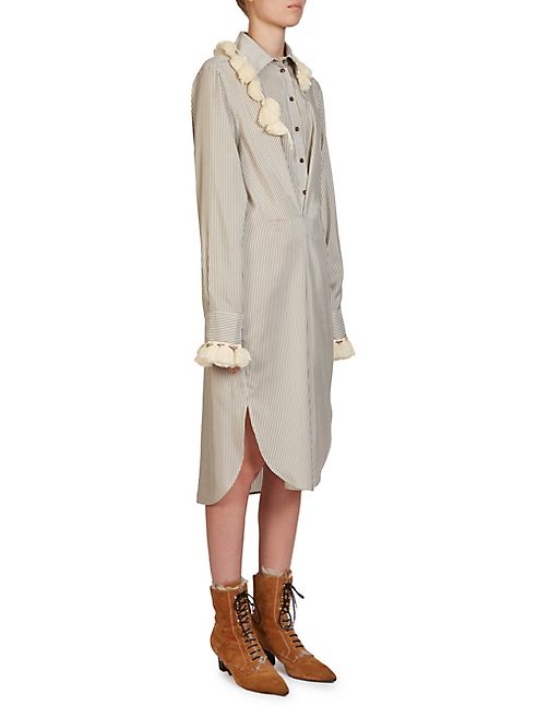 LOEWE - Silk Shirt Dress