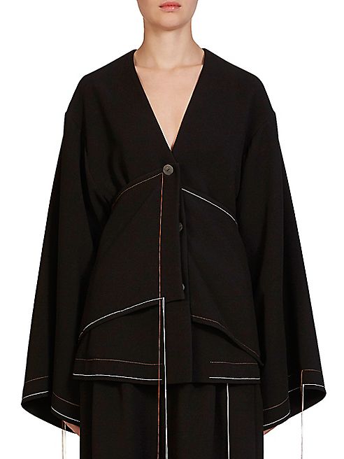 LOEWE - Draped Stitched Jacket