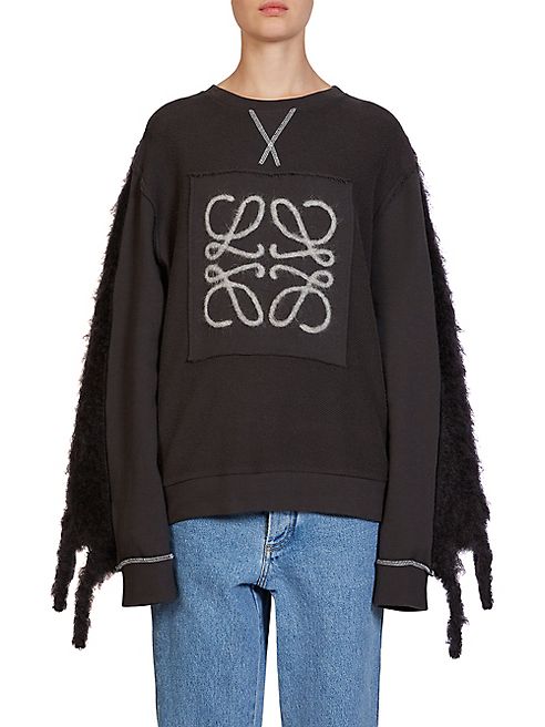 LOEWE - Fringe Mohair Sweatshirt