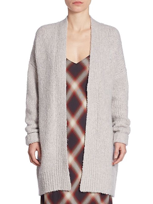 Vince - Chunky Merino Wool, Cashmere & Silk Cardigan