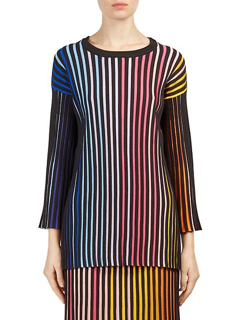 KENZO - Striped Rib-Knit Sweater