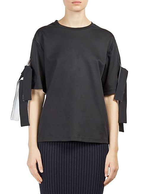 KENZO - Tie-Sleeve Cotton Tee