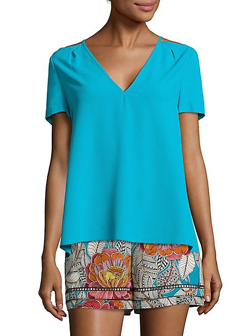 Trina Turk - Floramaria V-Neck Top