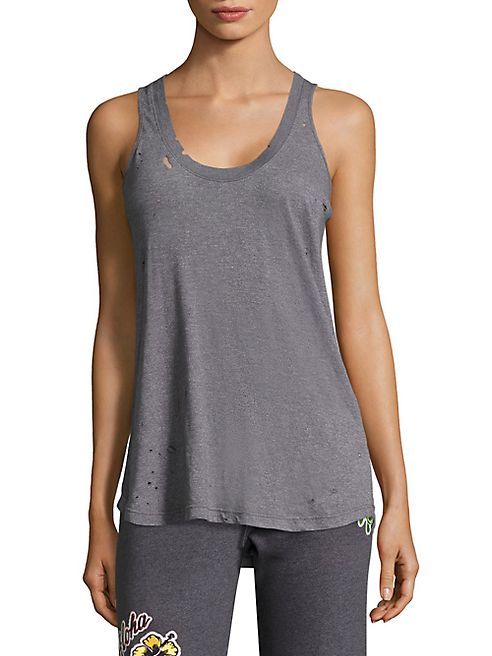 MONROW - Distressed Narrow Tank