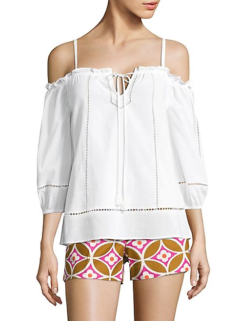 Trina Turk - Jillian 2 Cold Shoulder Top