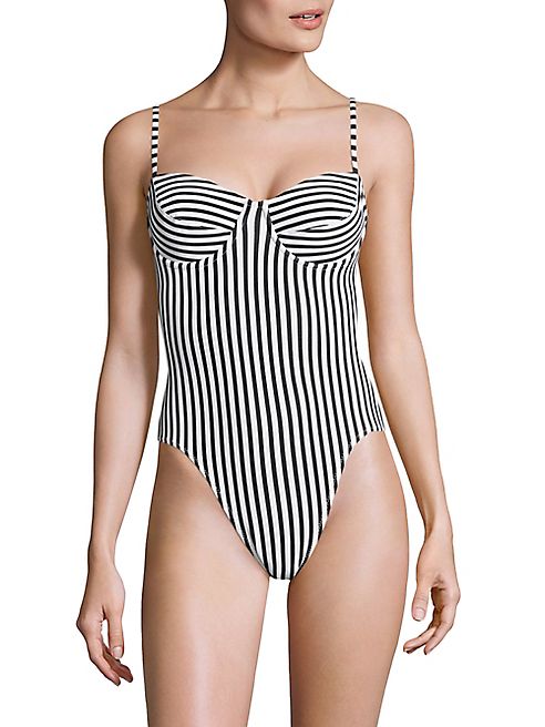 Norma Kamali - Underwire Halter One-Piece