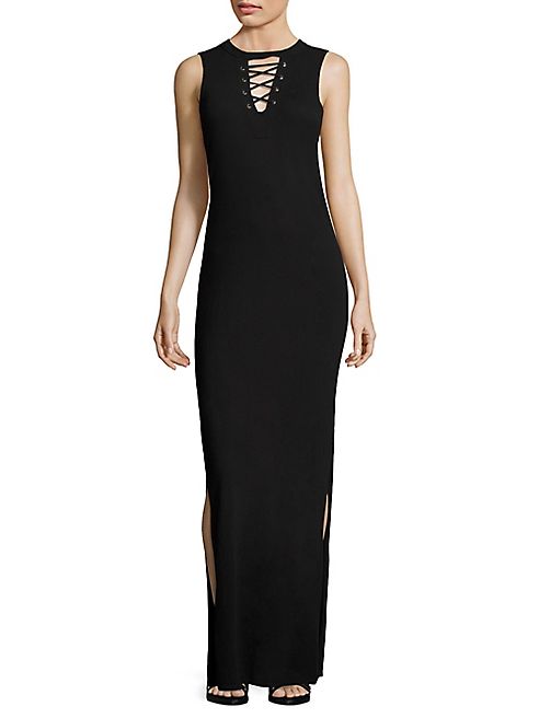 n:Philanthropy - Wayne-Lace Up Gown