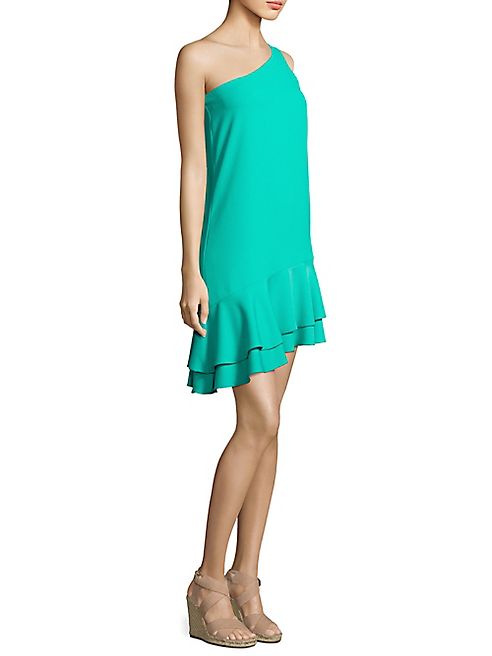 Trina Turk - Lunaria Tiered One-Shoulder Dress