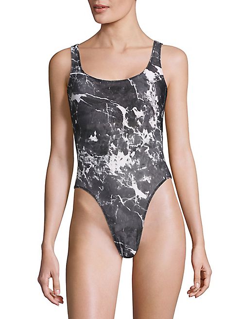 Norma Kamali - Marissa One-Piece Jersey Swimsuit