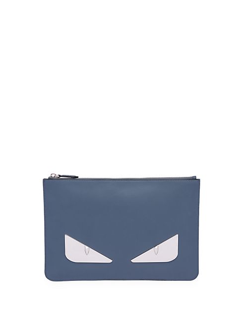 Fendi - Monster Leather Pouch