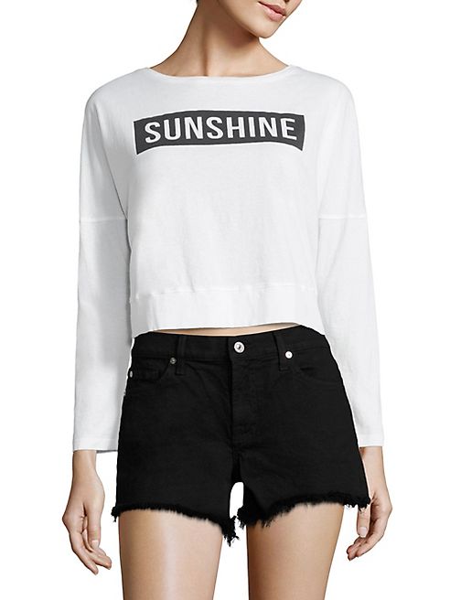 SUNDRY - Sunshine Crop Top