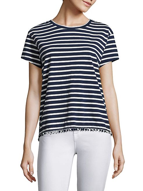 SUNDRY - Maritime Stripe Cotton Tee