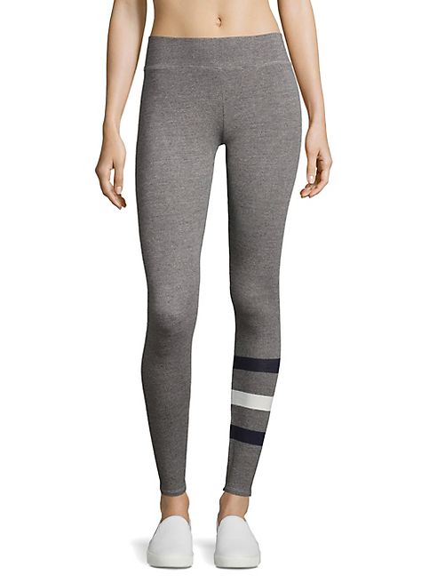 SUNDRY - Striped Leg Yoga Pants