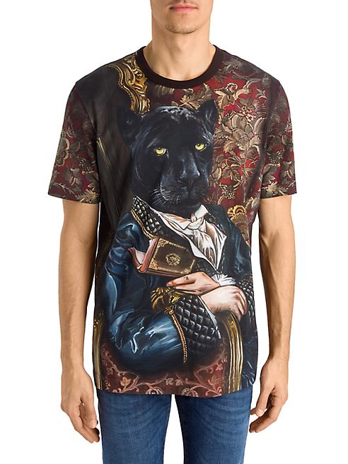 Dolce & Gabbana - K- Print Regular Fit Cotton T-Shirt