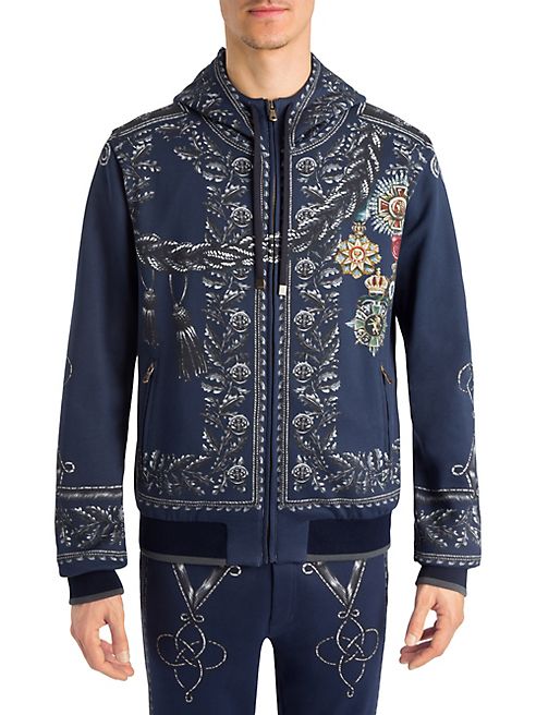 Dolce & Gabbana - Hooded Cotton Jacket