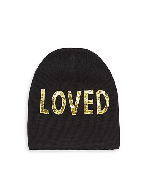 Gucci - Loved Sequin-Embroidered Wool Hat