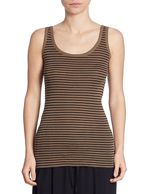 Vince - Striped Scoopneck Tank