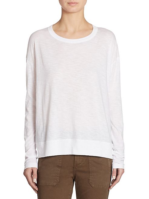 Vince - Drop Shoulder Cotton Tee